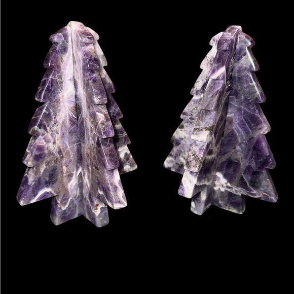 Crystal Tree Puzzle Piece - Pick 1 - Ocean Jasper or Dream Amethyst - Picture 5 of 9